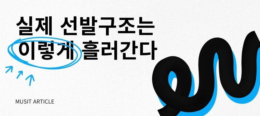 실용음악 입시 합격자 선발 구조